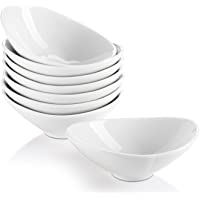 LIFVER Cuenco de postre de porcelana de 90 ml- juegos de cuencos- cuencos para servir- cuencos para helados- postres…